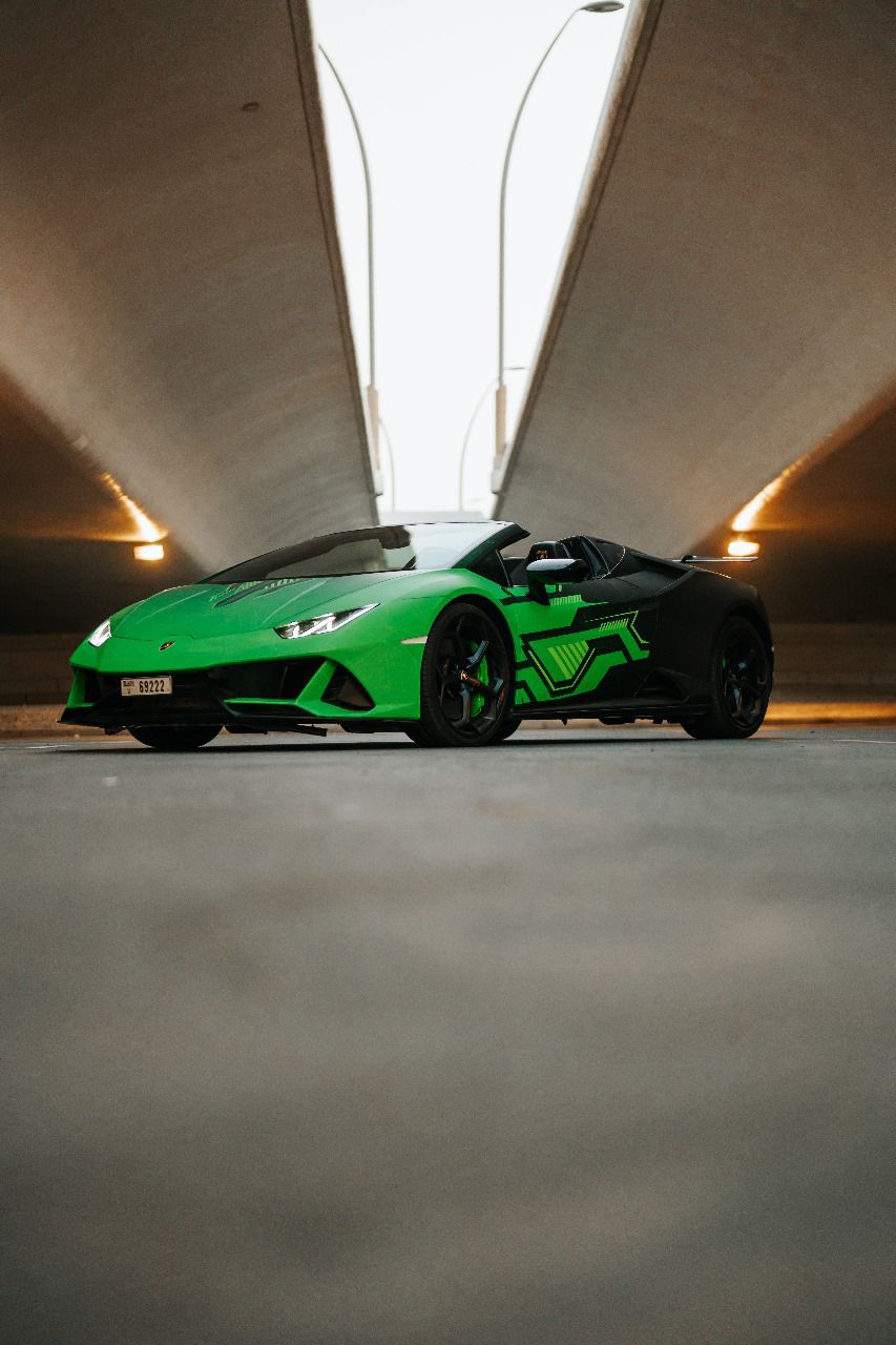 Rent Lamborghini Huracan Evo Spyder 2021