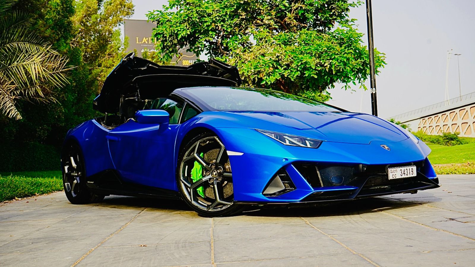 Lamborghini Huracán EVO Spyder Blue